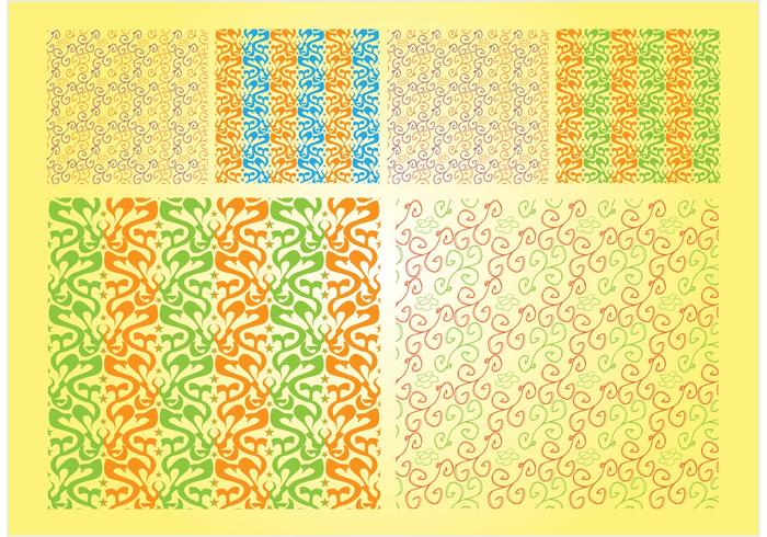 Organic Vector Patterns Organic Vector Patterns
