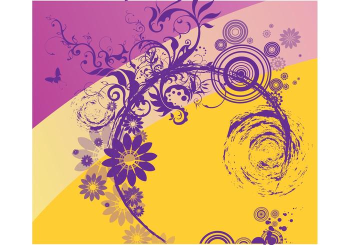 Nature Scroll Vector Nature Scroll Vector