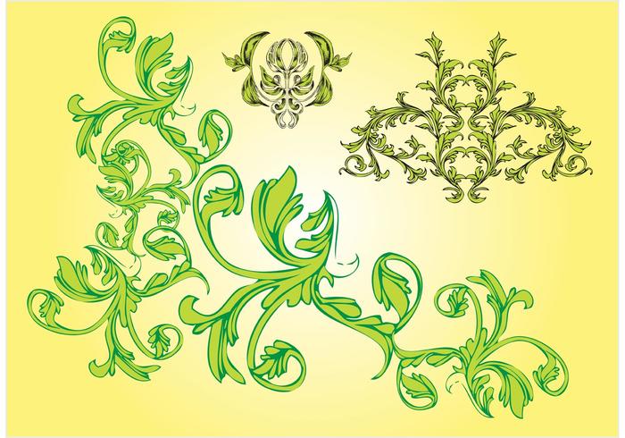 Free Nature Vector Ornaments Free Nature Vector Ornaments