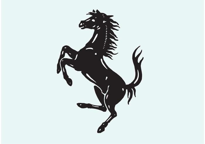 Logo del caballo de Ferrari 63780 Vector en Vecteezy