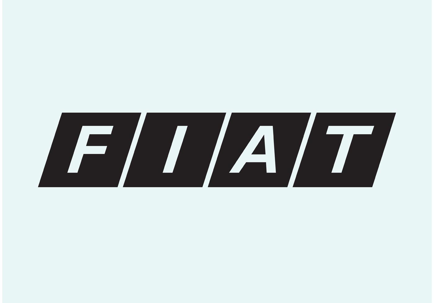Logotyp för FIAT - Fabbrica Italiana Automobili Torino