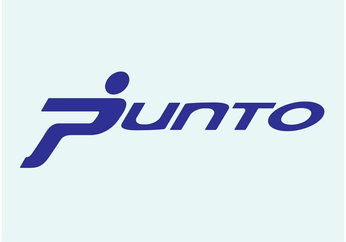 Logotipo de Fiat Punto vector