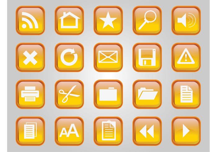 Computer Vector Icons Computer Vector Icons