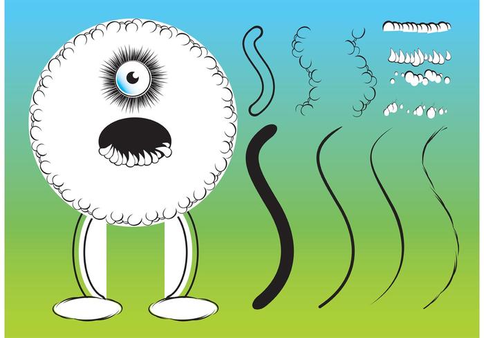 Monster Vector Drawing Monster Vector Drawing