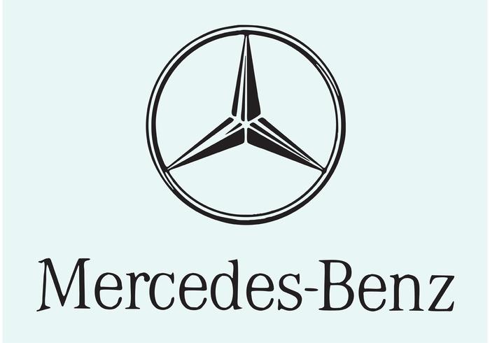 Mercedes Benz Logo Brand Symbol With Name Black Design german Car Automobile  Vector Illustration 20500404 Vector Art at Vecteezy