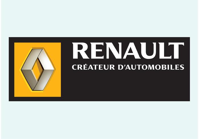 Logo de vector de Renault