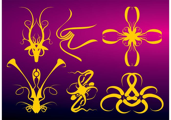 Free Abstract Shape Vectors Free Abstract Shape Vectors