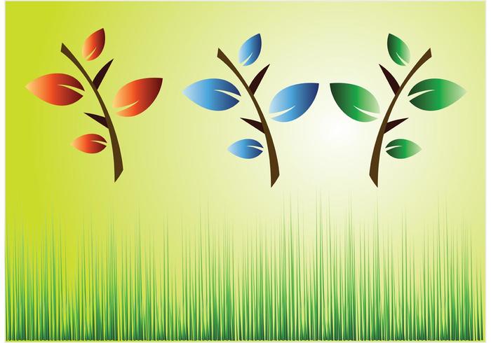 Grass Plants Vectors Grass Plants Vectors