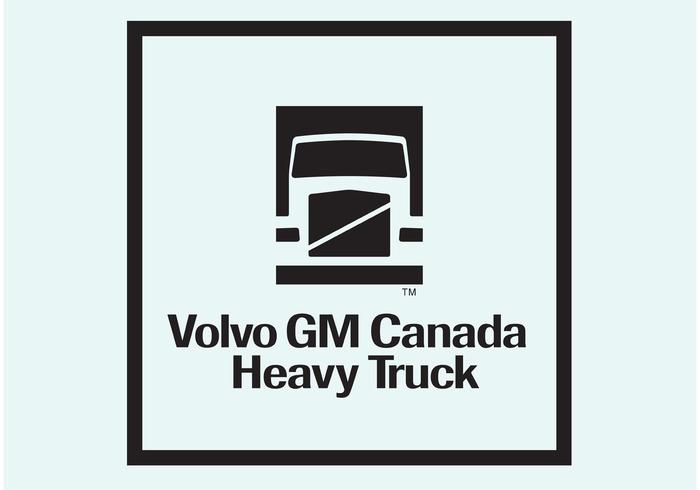 Logotipo del camión Volvo vector