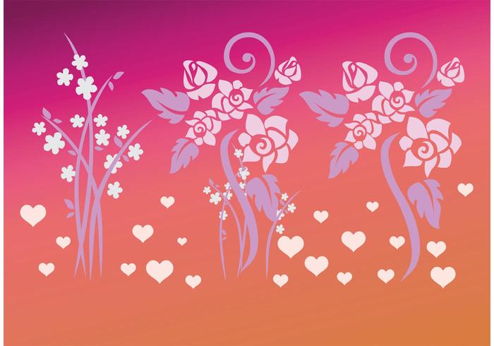 Love Flowers Vectors Love Flowers Vectors