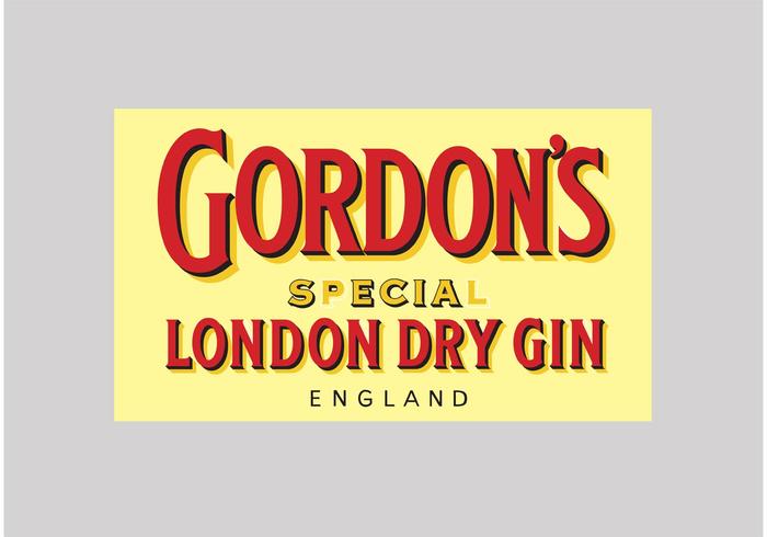 Gordon's Gin vector