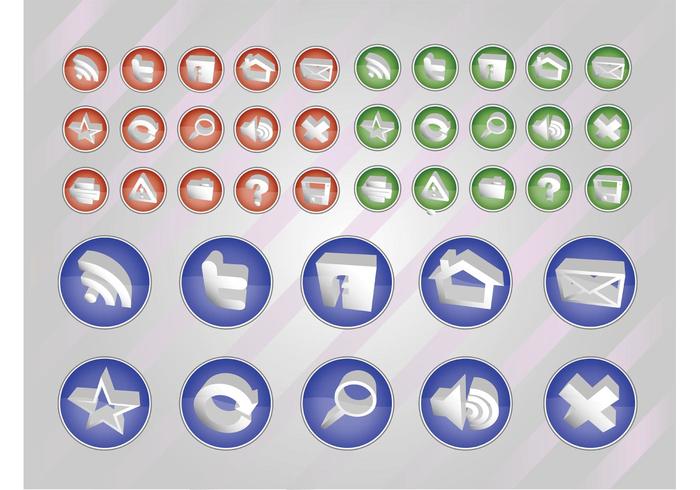 Web Vectors Button Pack Web Vectors Button Pack