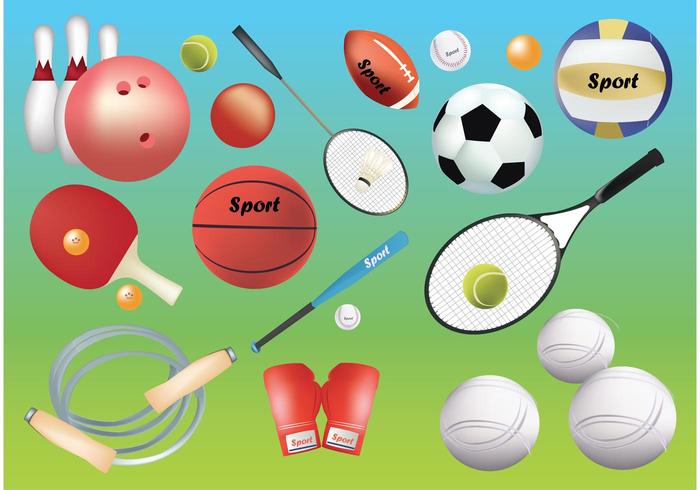 Sport Gear Vectors Sport Gear Vectors