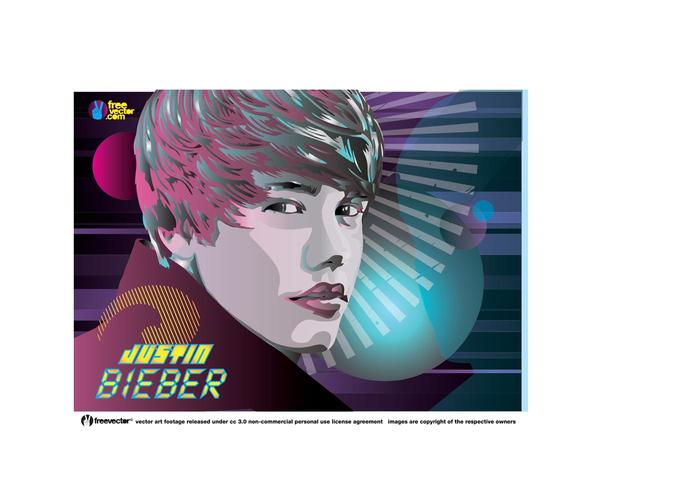 Justin Bieber Mundo Vector