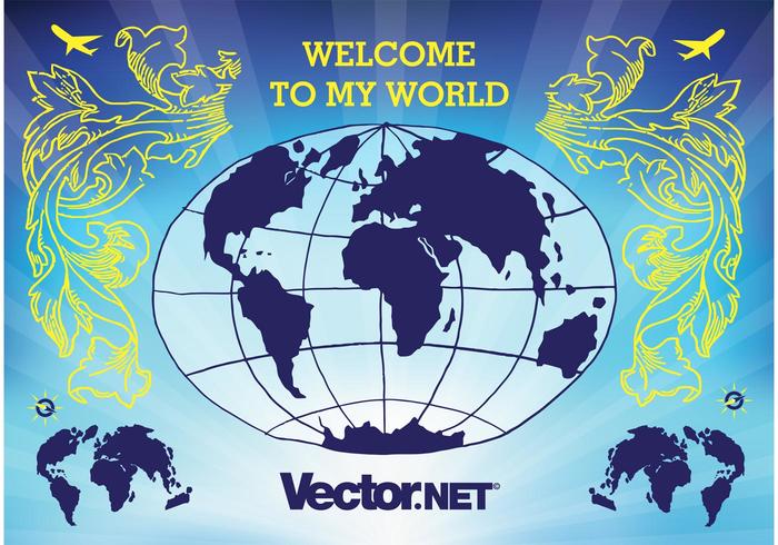 Globe Vector Illustration Globe Vector Illustration