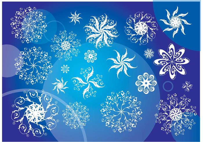 Free Vector Snowflakes Free Vector Snowflakes