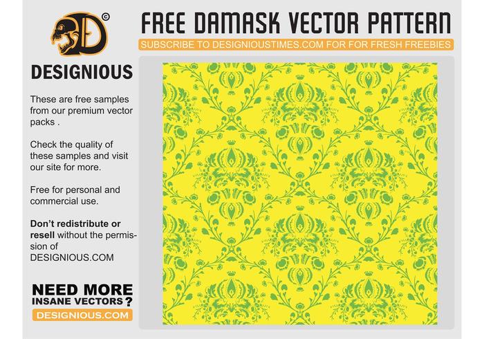 Damask Vector Brush Damask Vector Brush