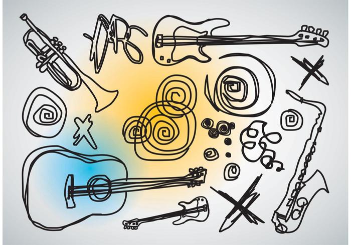 Music Vector Doodles Music Vector Doodles