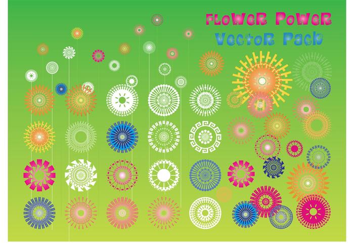 Flower Power Vector Flower Power Vector