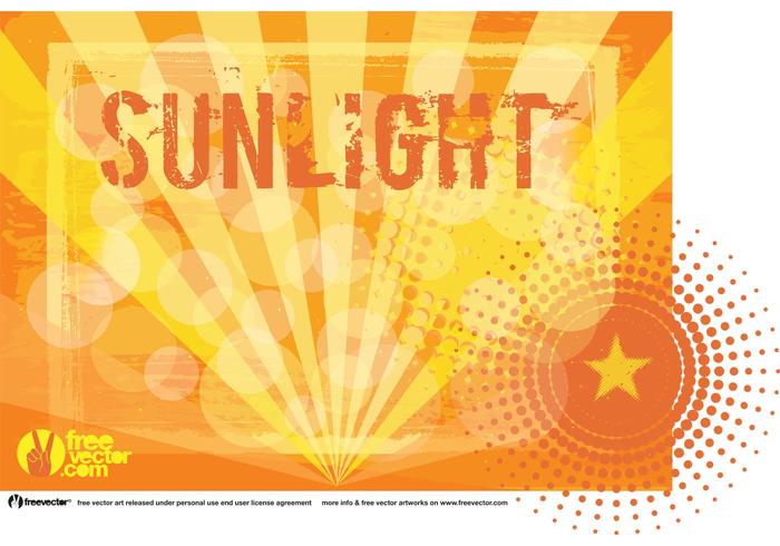 Sunlight Vector Background Sunlight Vector Background