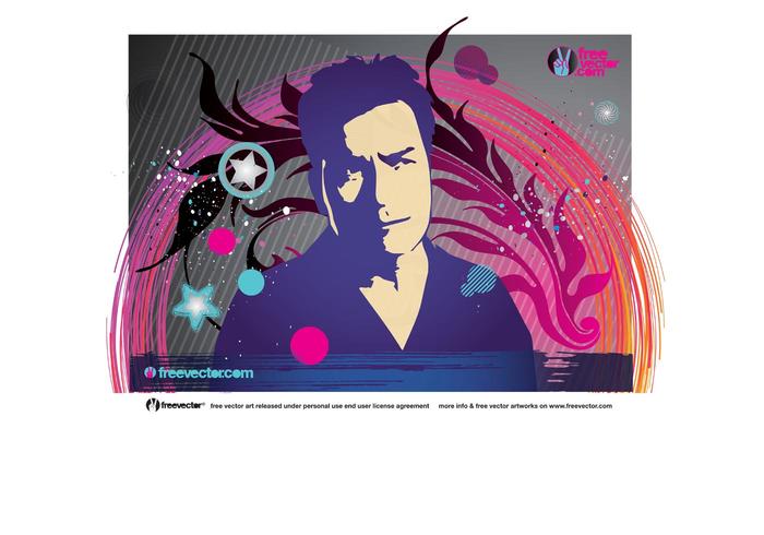 Charlie Sheen Vector Art Charlie Sheen Vector Art