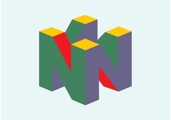 nintendo 64 vector