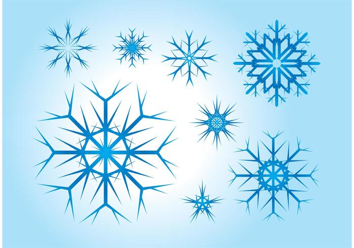 Free Snowflake Vectors