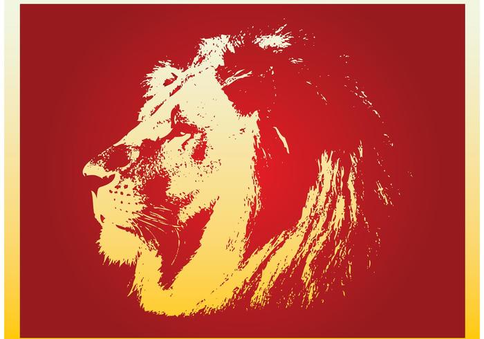 Lion Face Vector Lion Face Vector
