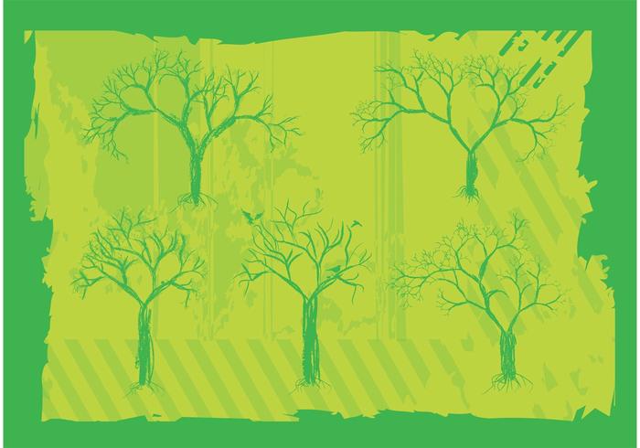 Free Trees Vector Graphics