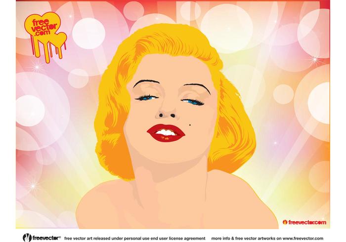 Marilyn Monroe Vector