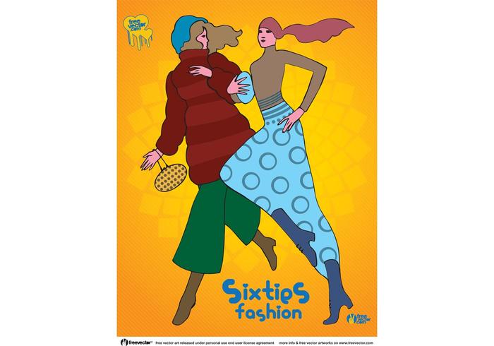 Sixties Fashion Vector Sixties Fashion Vector