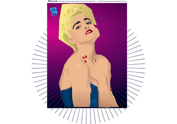 Madonna Vector Madonna Vector