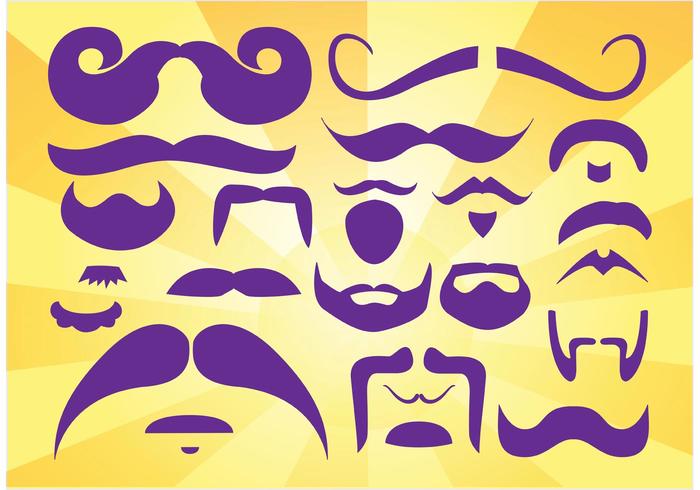 Beards Moustaches Vectors Beards Moustaches Vectors