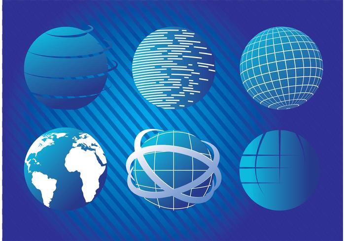 Blue Planet Vectors Blue Planet Vectors