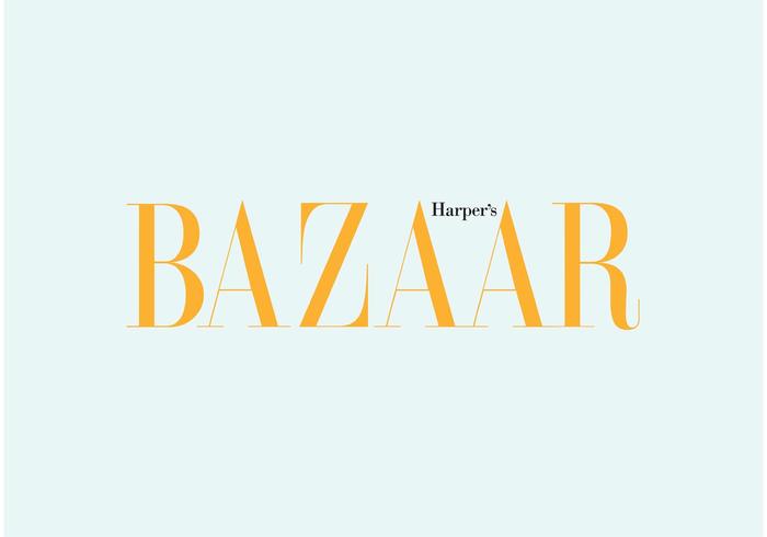 el bazar de Harper vector