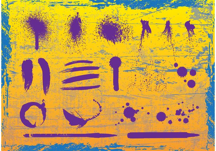 Ink Stains Vector Ink Stains Vector
