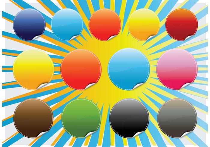Promotion Stickers Vectors Promotion Stickers Vectors
