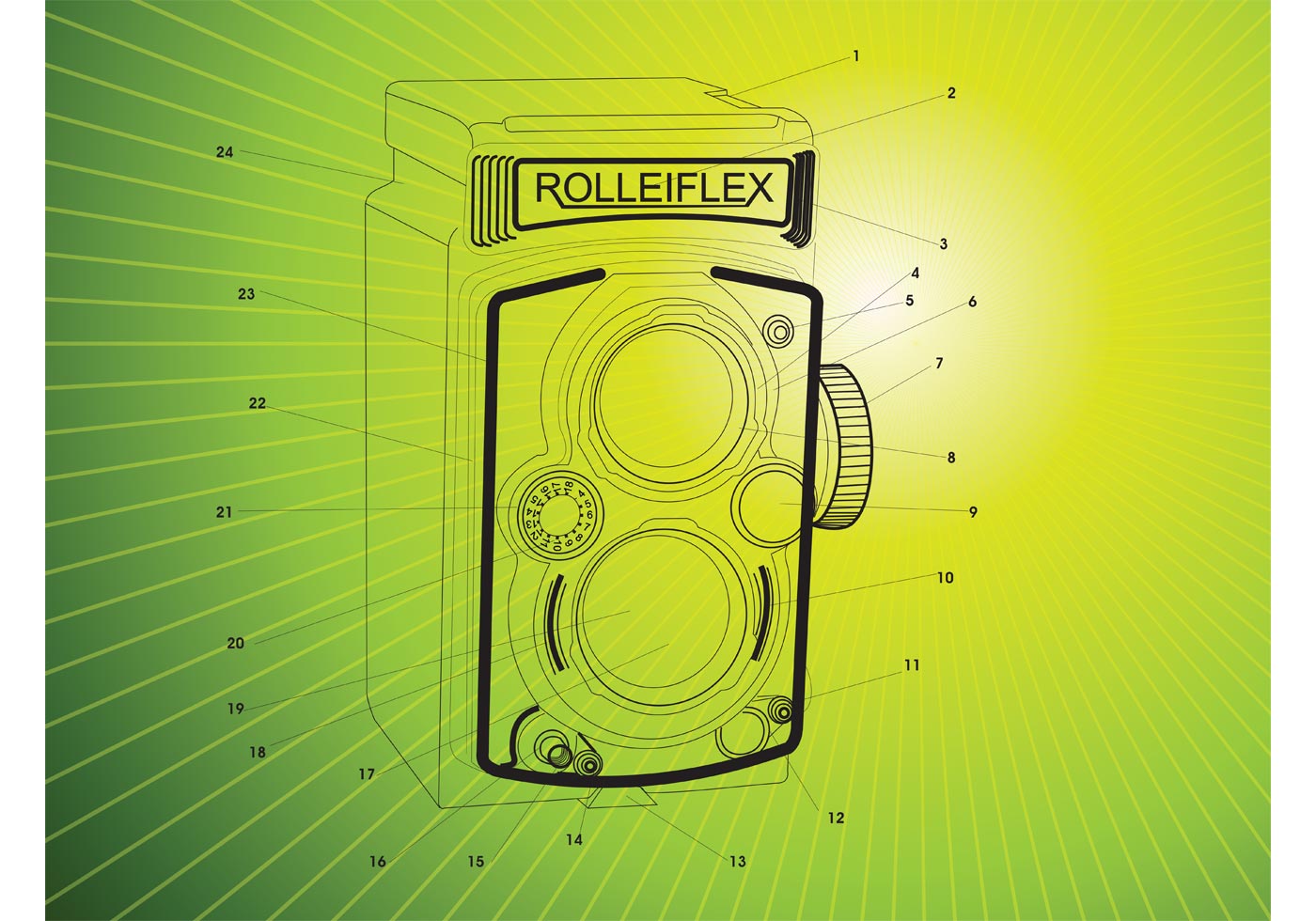 Download Vintage Camera Vector - Download Free Vectors, Clipart ...