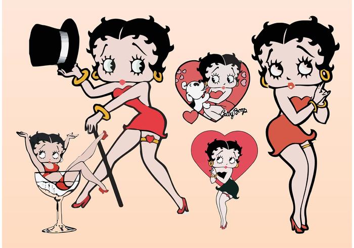 Betty Boop Vectores