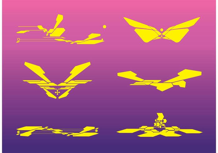 Tech Shapes Vectors Tech Shapes Vectors