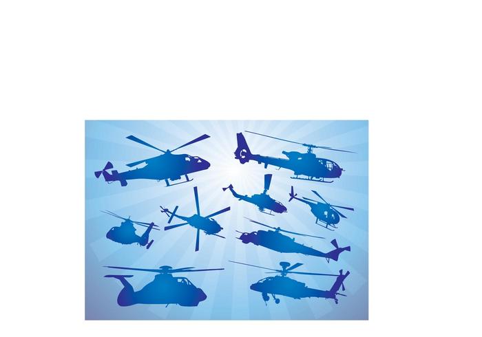 Helicopters Vectors Helicopters Vectors