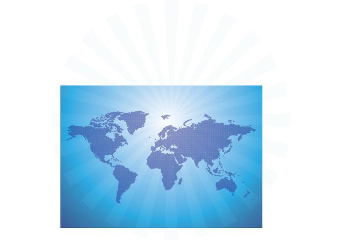 World Map Dots Vector World Map Dots Vector