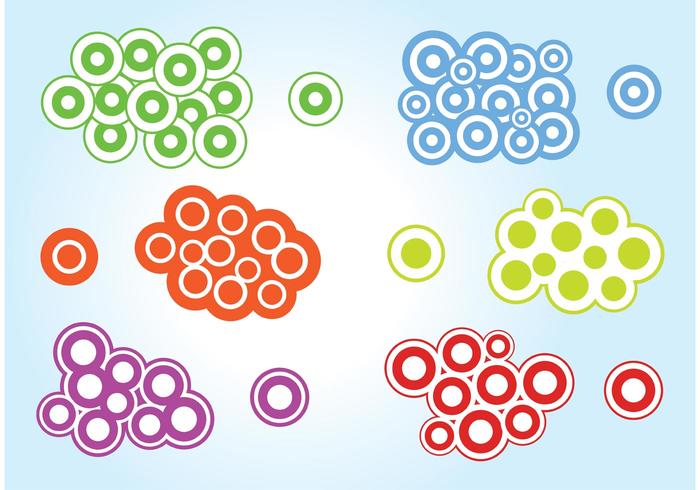Colorful Circle Vectors Colorful Circle Vectors