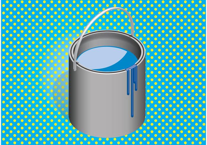 Paint Bucket Vector Paint Bucket Vector