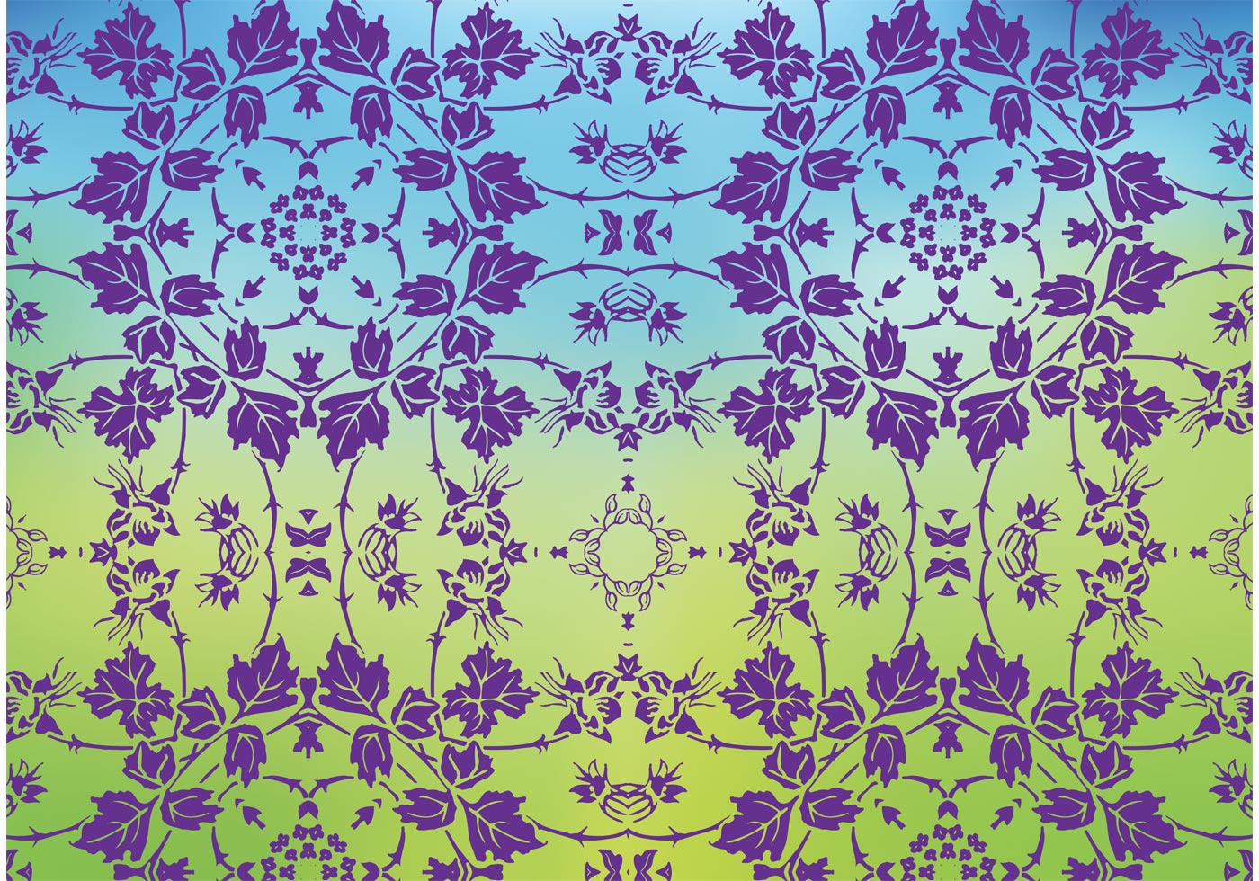Download Flower Pattern Vector - Download Free Vector Art, Stock ...