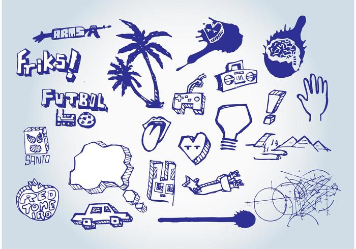 Free Doodles Vectors Free Doodles Vectors