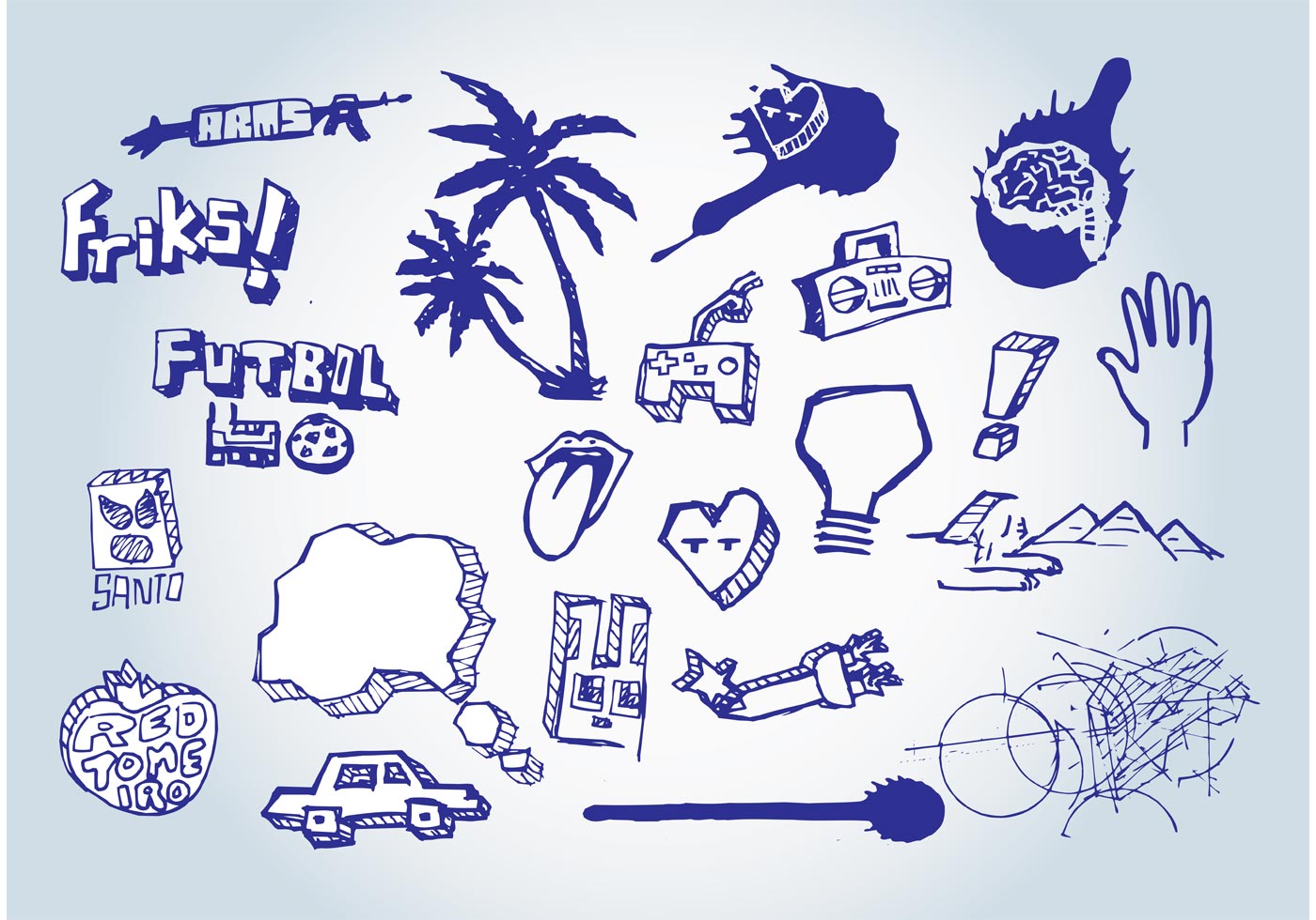Free Doodles Vectors - Download Free Vector Art, Stock Graphics & Images