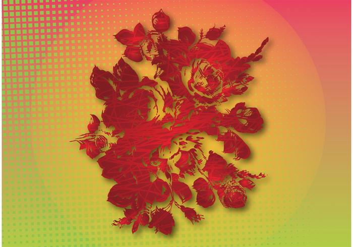 Flower Print Vector Flower Print Vector