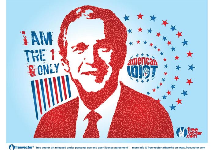 George Bush vector