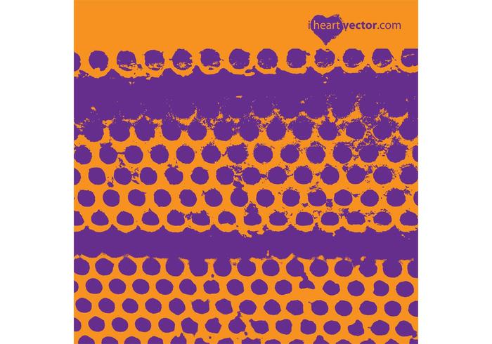 Grunge Dots Vector Grunge Dots Vector